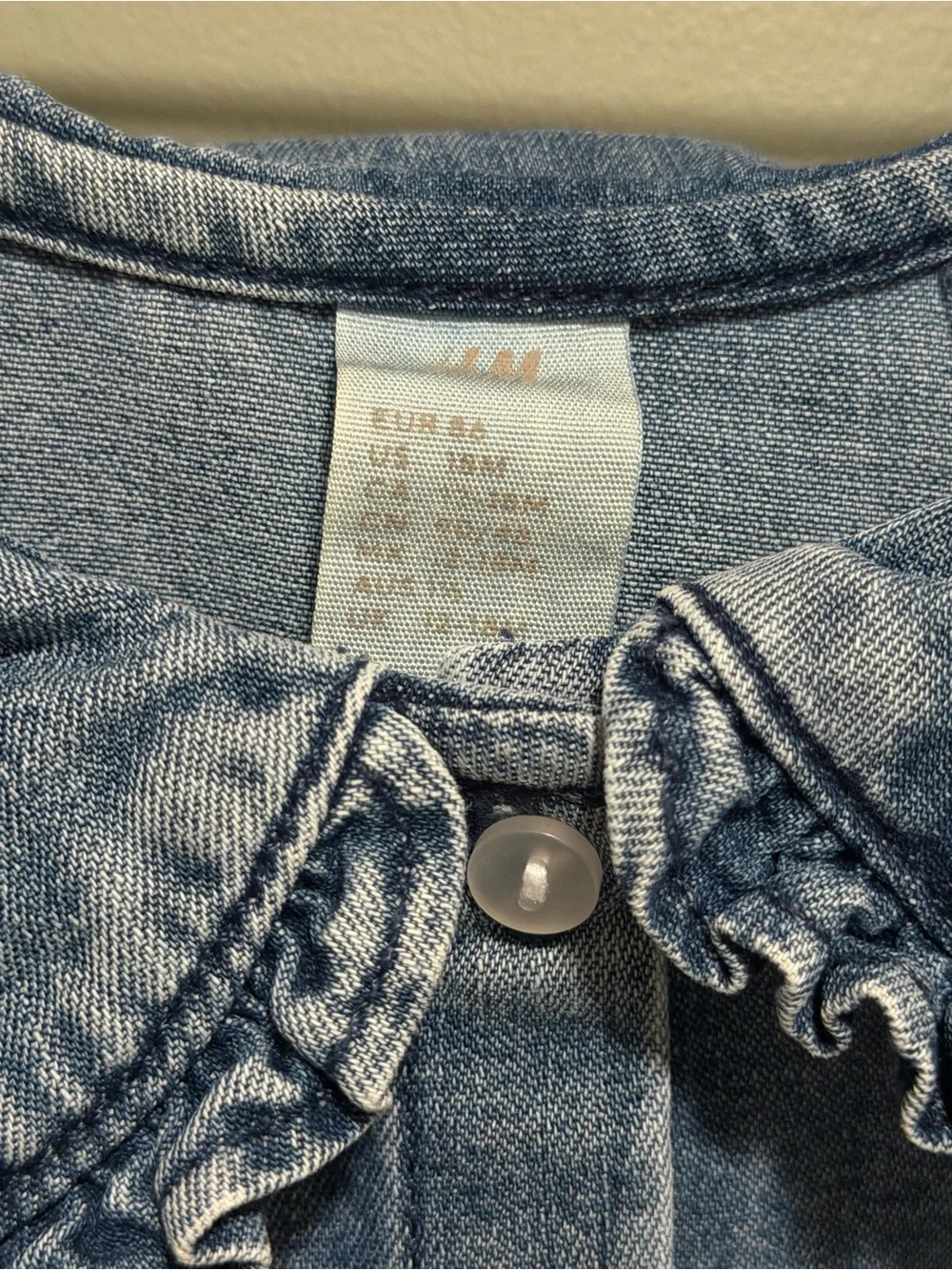 H&M denim shirt
